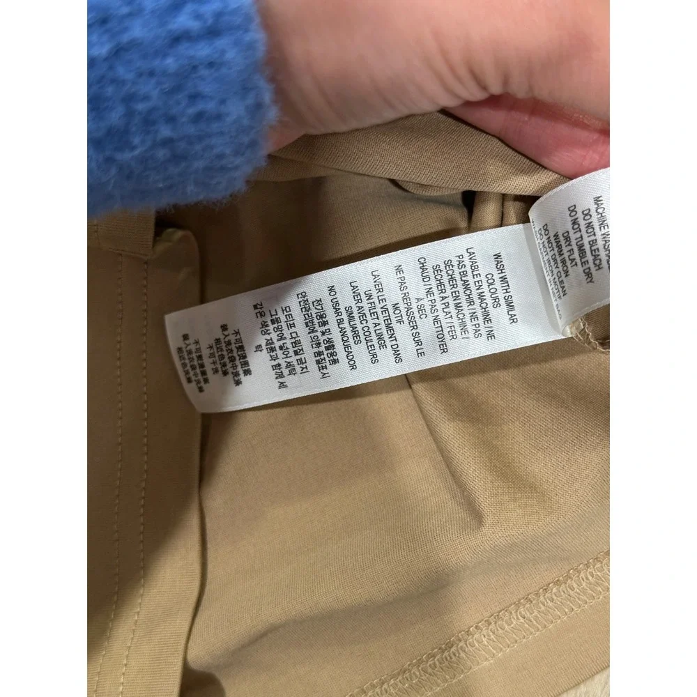Burberry Boys Thomas Bear Embossed T-Shirt Tan Camel 8Y 128cm
